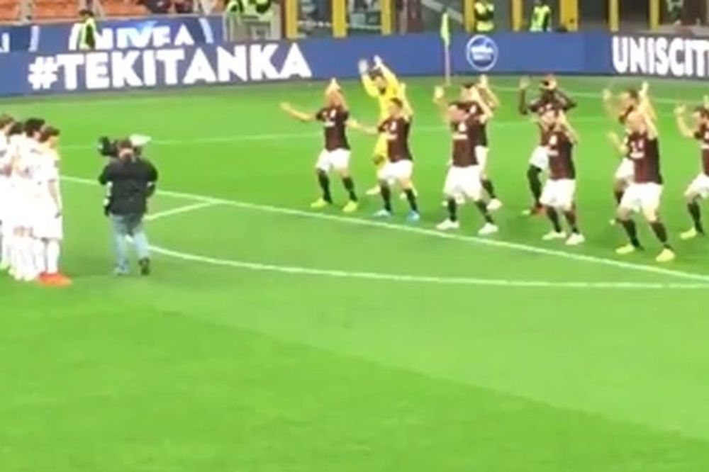 Kako bi Miha reagovao na ovo? Haka ples fudbalera Milana! (VIDEO)