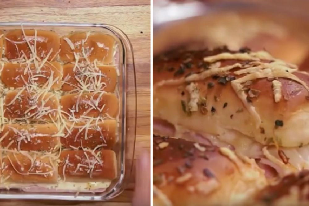 Doručak za 8 minuta: Savršeni topli sendvičići sa šunkom i sirom (RECEPT) (GIF)