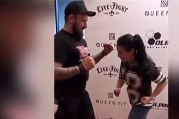 Koliko su lud od 0 do toga da tražiš od UFC šampionke da te udari svom snagom u stomak? (VIDEO)