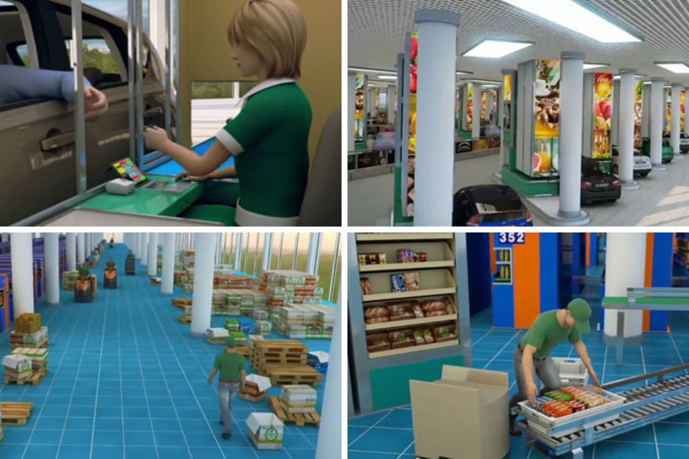 Provozajte se kroz supermarket budućnosti (VIDEO)