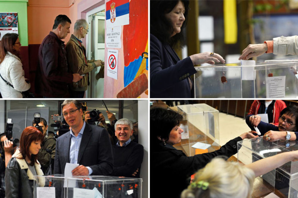 Srbija danas birala novu vlast: Sve o izborima - na ovom mestu! (FOTO)