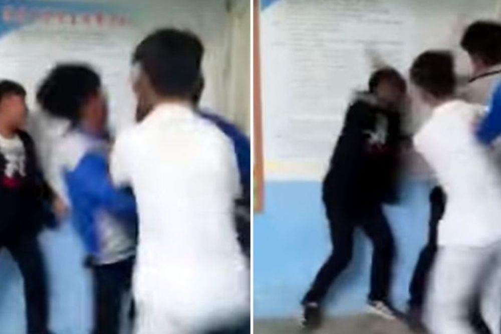 Učenici saterali u ćošak i premlatili profesora! (VIDEO)