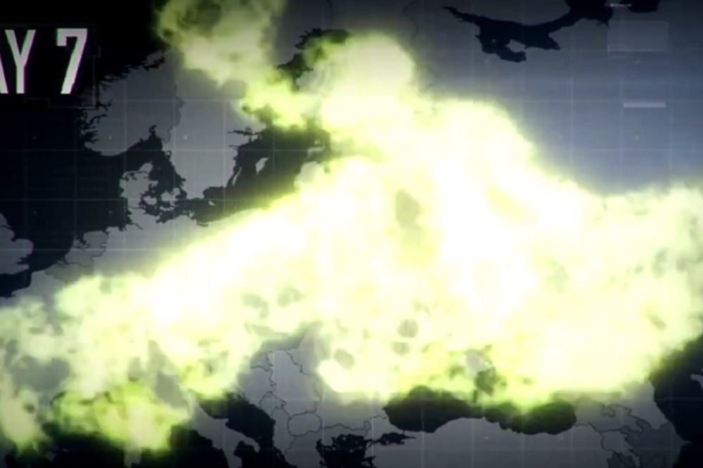 Oblak preko cele Evrope: Kako se radijacija iz Černobila širila pre 30 godina (VIDEO)