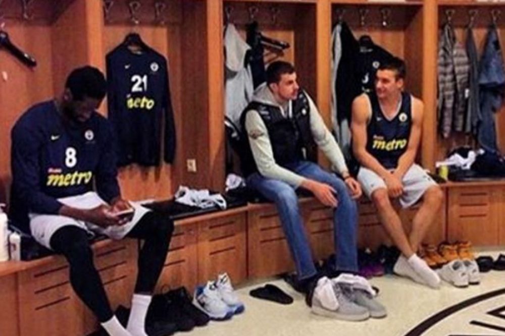 Bjelica umesto na odmor, otišao da se vidi sa Obradovićem, Kalinom i Bogdanom! (FOTO)