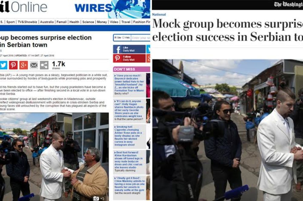 O srpskom političkom čudu piše i Dejli mejl: Popni se na konja i obuci belo odelo!