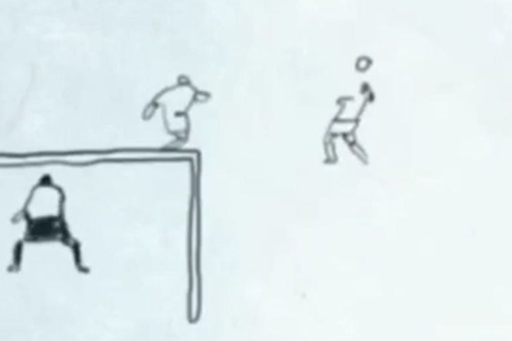 Jedan od najlepših golova svih vremena pretočen je u crtani film! (VIDEO)