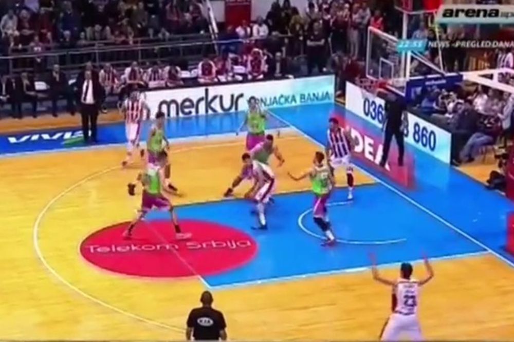 Luka Mitrović ima oči i na leđima: Ako ne verujete, pogledajte onda ovu asistenciju! (VIDEO)