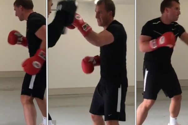Ništa komičnije nećete videti: Bivši trener Liverpula boksuje uz muziku Kanje Vesta! (VIDEO)