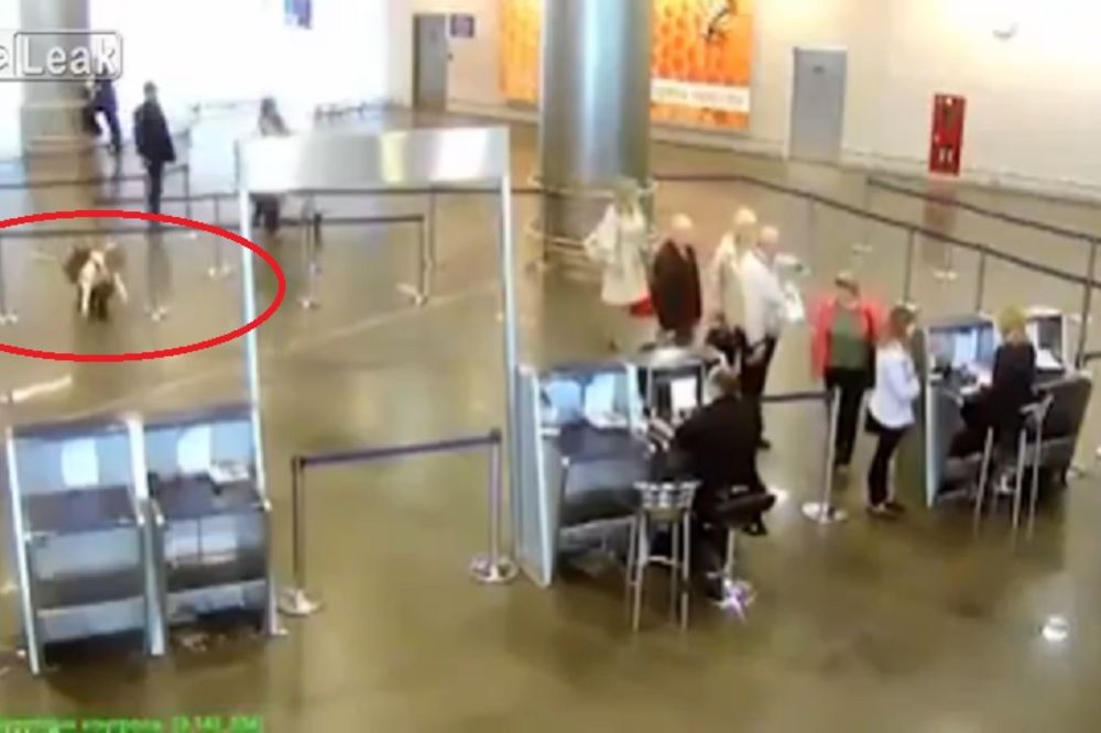 Niko je nije ni primetio: Kamere na aerodromu snimile devojčicu, ali kasno! (VIDEO)