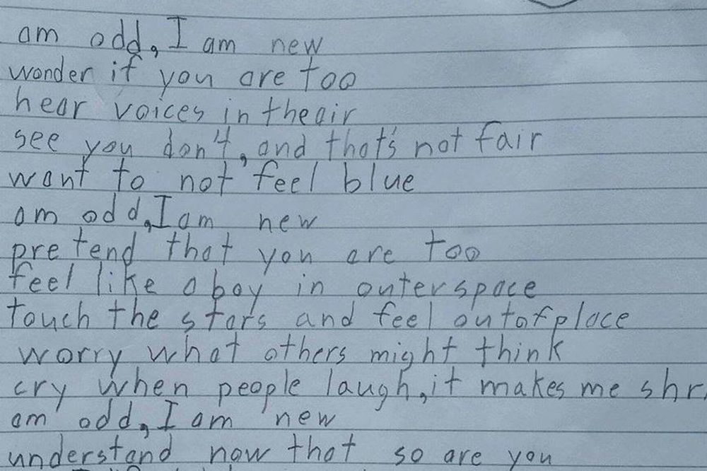 Domaći zadatak dečaka (10) je rasplakao učiteljicu i još 35 hiljada ljudi! (FOTO)