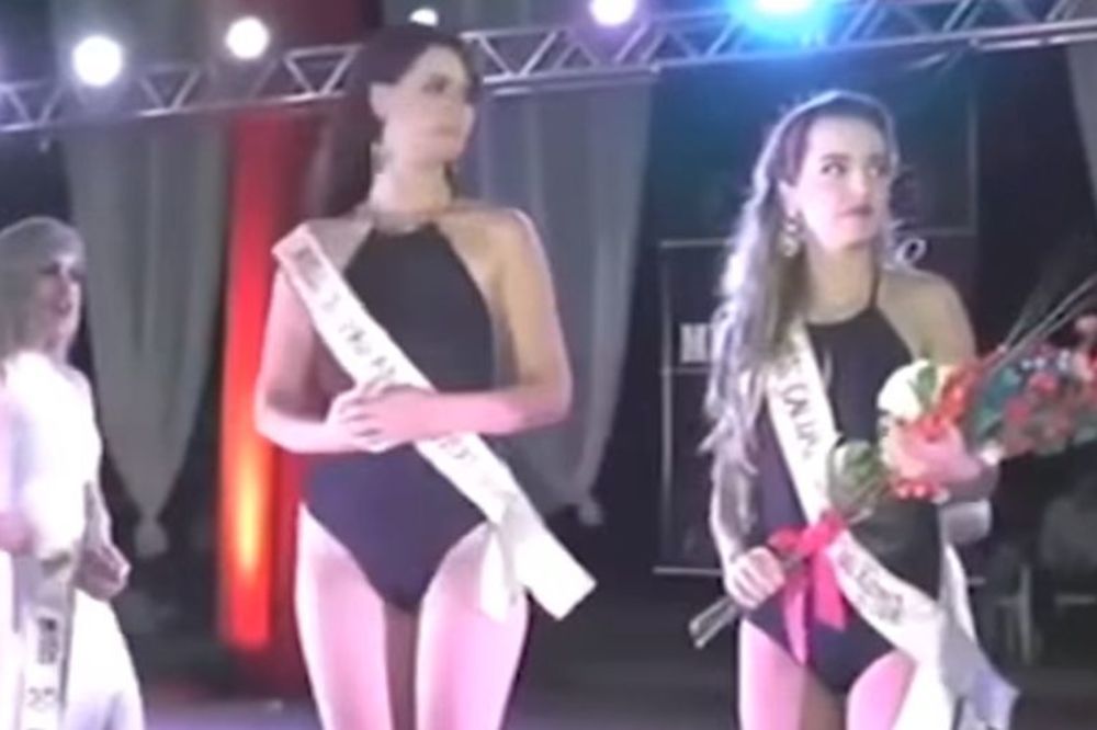Haos na izboru za mis: Stavili joj krunu na glavu, pa joj je oduzeli posle 10 sekundi! (VIDEO)