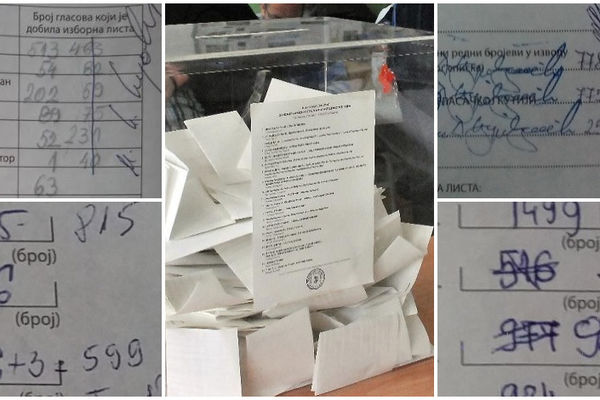 Kakve su ovo svinjarije? Zapisnici sa izbora umazani, a najviše naštimani! (FOTO)
