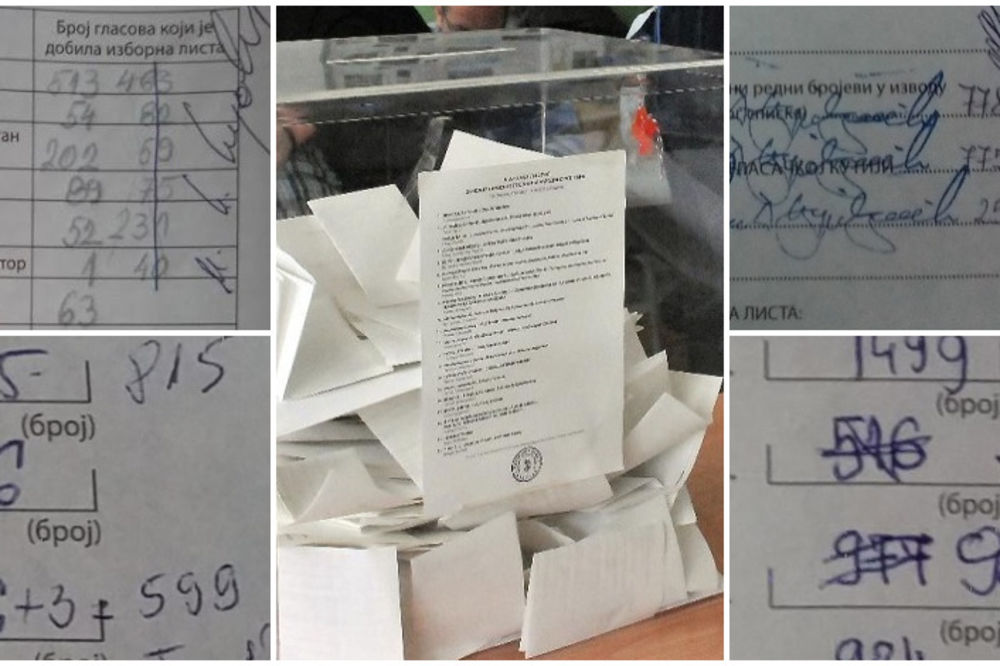 Kakve su ovo svinjarije? Zapisnici sa izbora umazani, a najviše naštimani! (FOTO)