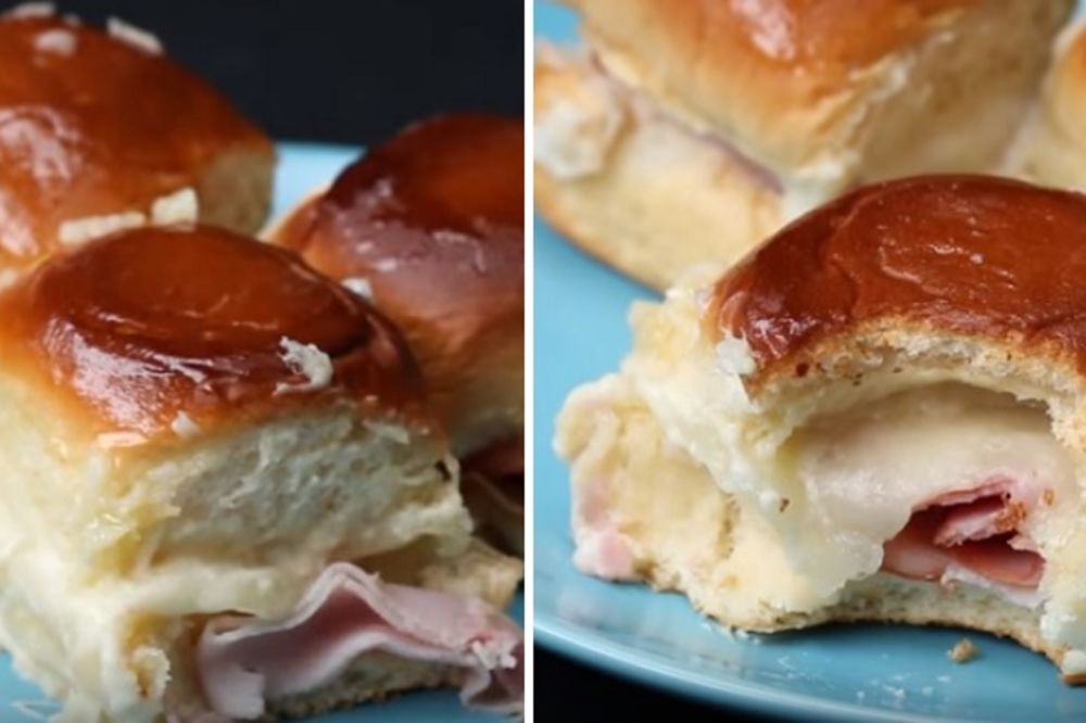 Najbrži recept na svetu: Mini Monsieur kroket sendviči (RECEPT) (VIDEO)