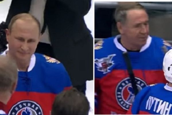 Putin izdominirao u hokej meču: Pao, ustao, pa pobedio (VIDEO) (FOTO)