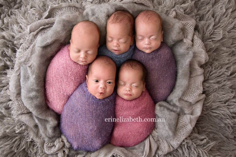 Da li ste nekad videli slađe petorke? Ova mama je luda od sreće što ih ima (FOTO)