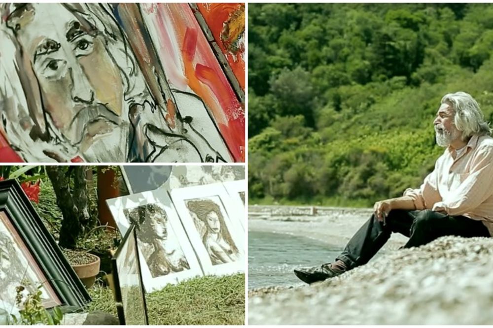 Slikar Brile mastilom od hobotnice stvara remek-dela! Njegova galerija miriše na more (VIDEO)