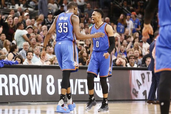 Oklahoma eliminisala San Antonio: Kada su Durent i Vestbruk na nivou, od njih nema spasa! (VIDEO)