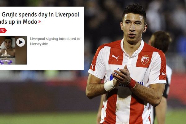 Šta je to Grujić uradio, pa se za samo dva dana našao na naslovnim stranama engleskih medija? (FOTO)