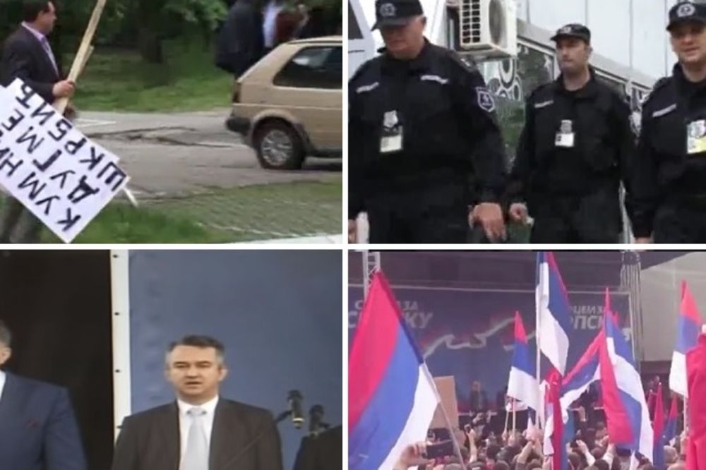 Ne može nam niko ništa! Dodik zapevao na mitingu u Banjaluci, pa poručio: *ebali vas stranci! (FOTO)