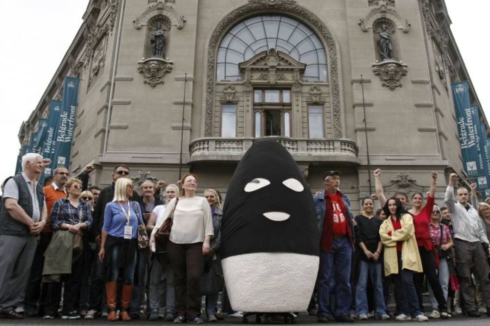 Protest protiv fantomki: Ko je rušio u Savamali? (FOTO) (VIDEO)