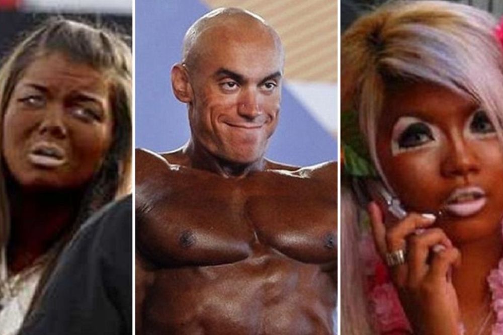 Pažljivo se prskajte: 20 ljudi koji su preterali sa samopotamnjivanjem! (FOTO)