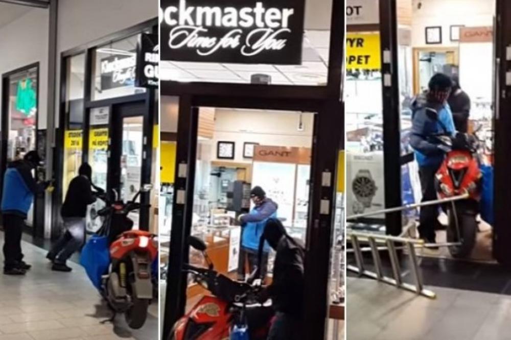 Pljačke obično nisu smešne, ali kad vidite ovu zaboleće vas stomak (VIDEO)