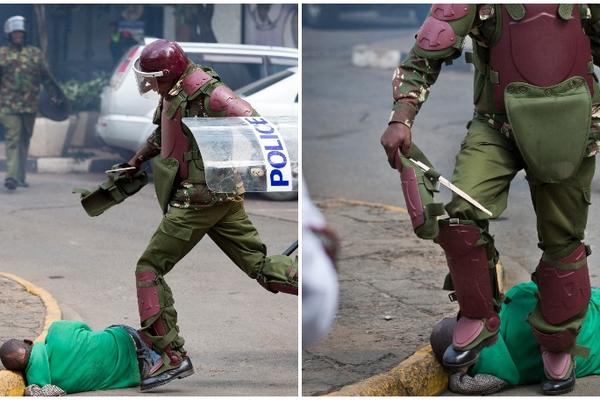 Je li ovo najbrutalnija policija ikada? Gaze glave demonstrantima (UZNEMIRUJUĆI FOTO)
