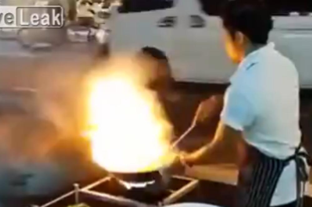 Kakvi majstori: Ono kada brza hrana postane leteća (VIDEO)