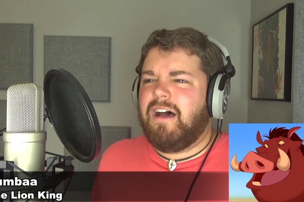 Adel na drugi način: Ovaj lik peva kroz skoro sve Diznijeve likove! (VIDEO)