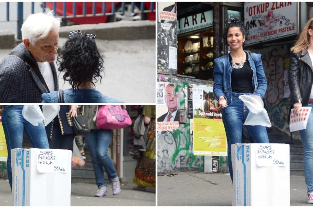 Prodavala sam vazduh u centru Beograda: Šta mislite koliko sam zaradila?! (FOTO) (VIDEO)
