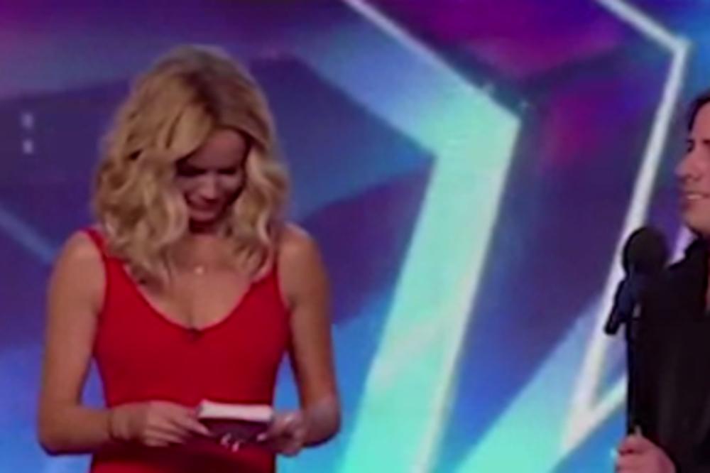 Nije ga ni osetila: Mađioničar usred emisije razgolitio članicu žirija! (VIDEO)