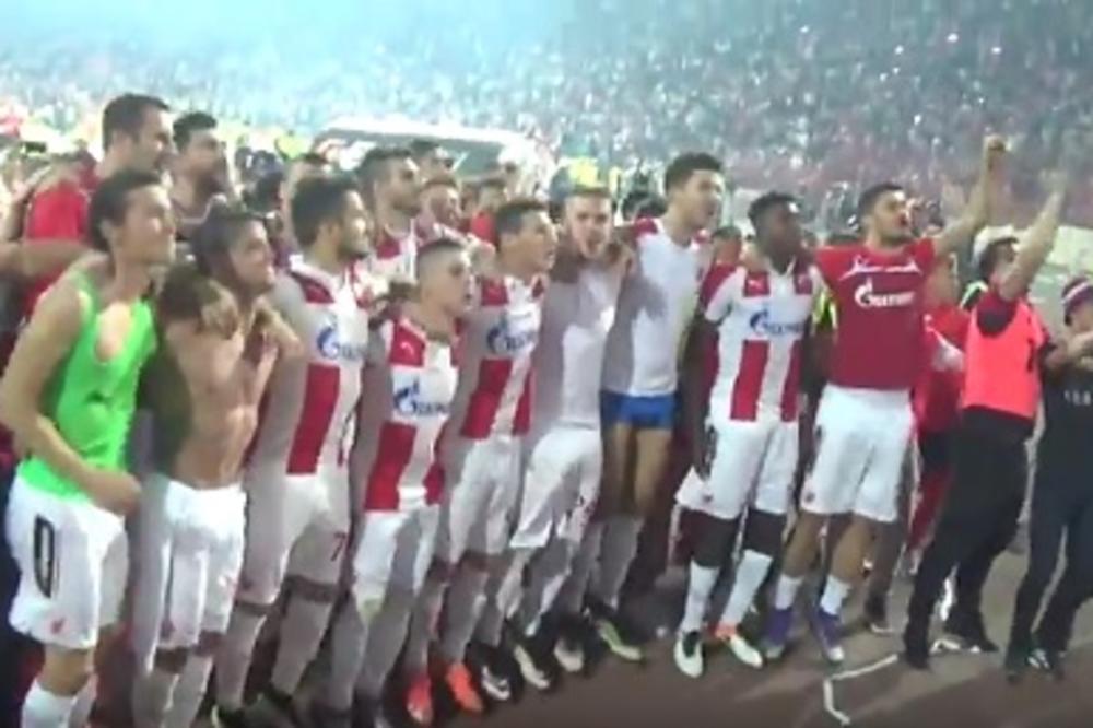 Delije i igrači Zvezde pokazali privrženost od koje zastaje dah! (VIDEO)