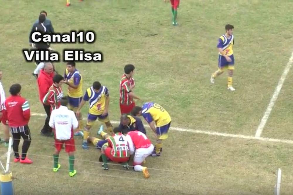 Nova smrt fudbalera: Dobio je dva udarca u glavu i više nije ustao! (VIDEO)