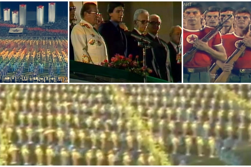 Štafeta mladosti + Slet = Spektakl našeg detinjstva u SFRJ! (FOTO) (VIDEO)