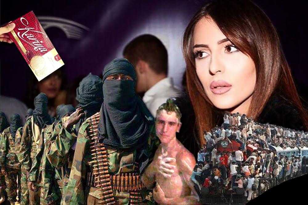 Da vidi ovo Anastasija bi odmah otkazala slavlje! Ko donosi penis-limun, a ko tetovažu na guzi? (FOTO)