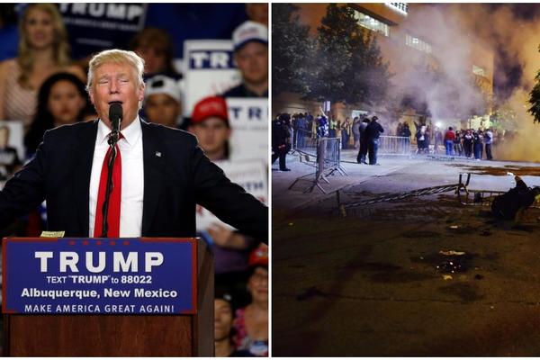 Trampova Amerika: Dok on slavi pobede, na ulicama neredi i policija (FOTO) (VIDEO)