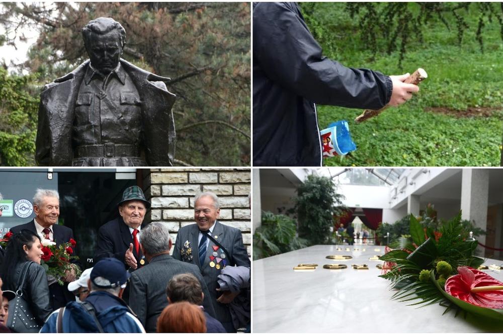 Bili smo na Titovom grobu za Dan mladosti s glogovim kocem u rukama! Da li smo ga zaboli u vampira? (FOTO) (VIDEO)