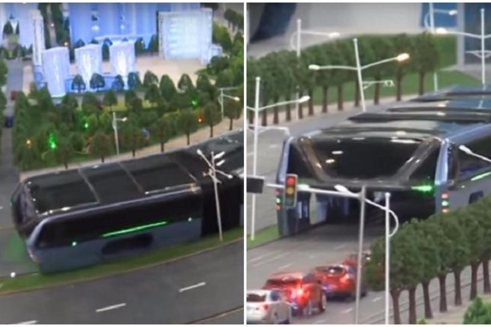 Prevoz budućnosti: Bus za koji nema gužve na putu, automobile prosto preskače (FOTO) (VIDEO)
