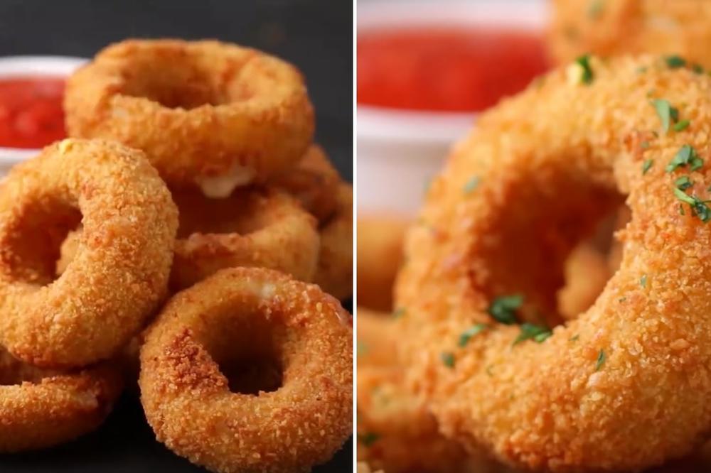 Ove zlatne točkove od crnog luka i mocarele ćete obožavati (RECEPT) (VIDEO)