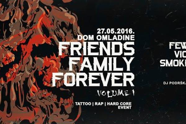 U petak ludilo u Domu omladine: Friends Family Forever Vol.1 žurka! (VIDEO) (FOTO)