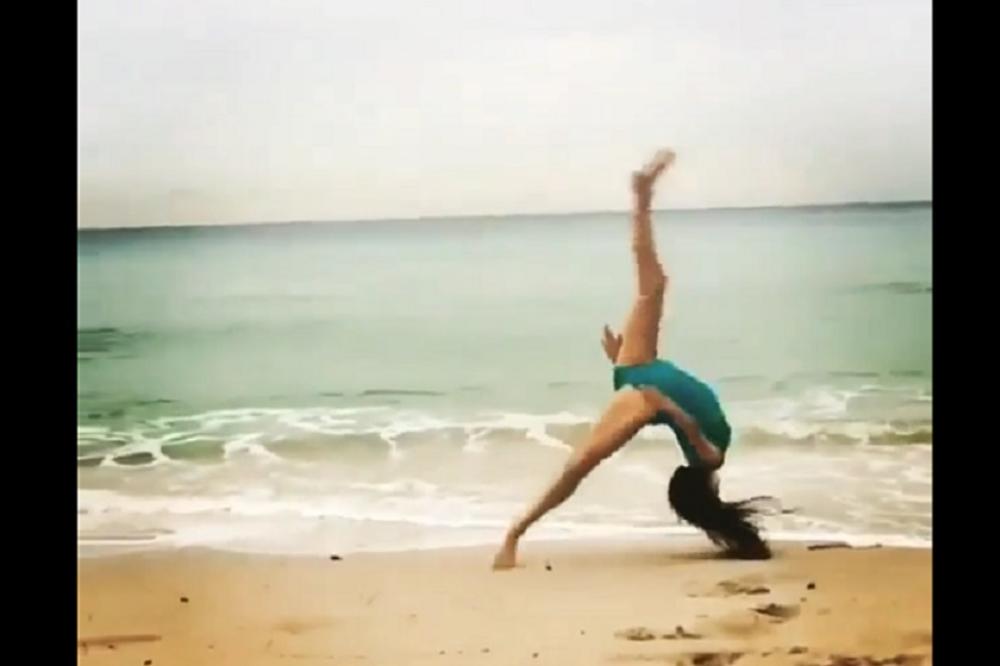 Nije Brena, ali kao da jeste: Spičila je sebe u glavu i crkla od smeha (VIDEO)