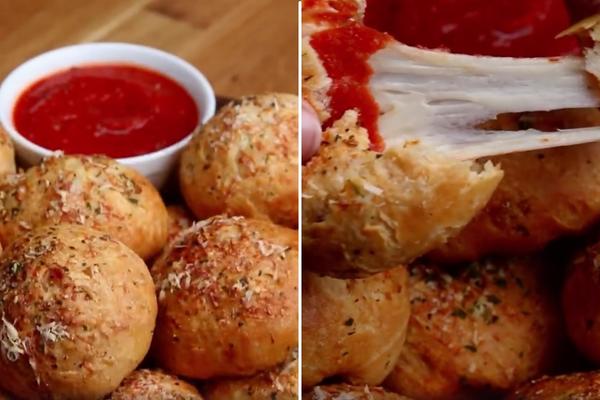 Eksplozija zadovoljstva: Najlepše pica bombe na svetu (RECEPT) (VIDEO)