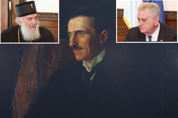 Nikolić i Irinej gaze Teslinu želju! Ateisti Srbije optužili predsednika i patrijarha za pakleni plan!