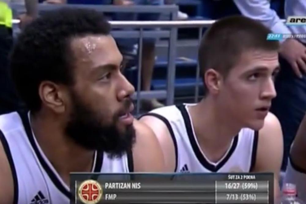 Vilijams osetio šta znači kada Džikić uključi fen! (VIDEO)