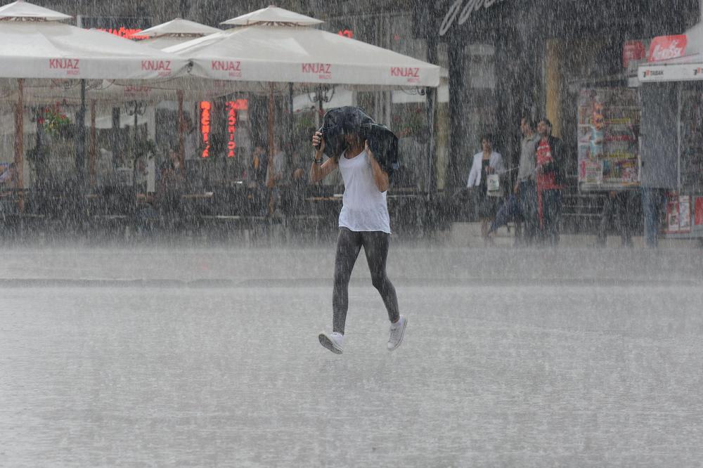 NARANDŽASTI ALARM Sprema se OPASNO NEVREME, u opasnosti veći deo Srbije