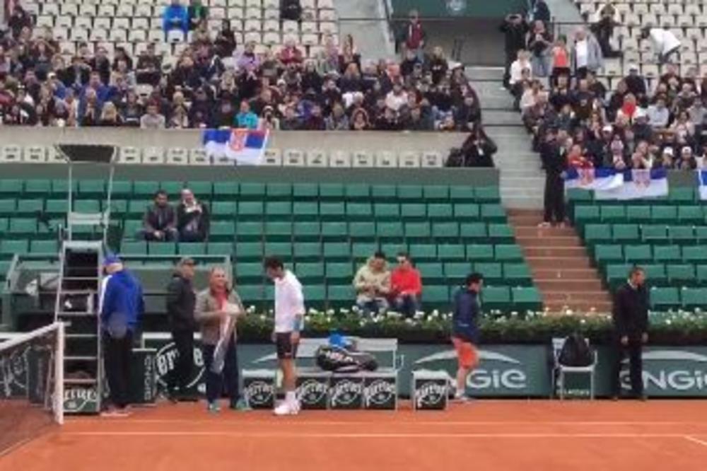 Novakovo ime odzvanjalo je Rolan Garosom! (VIDEO)