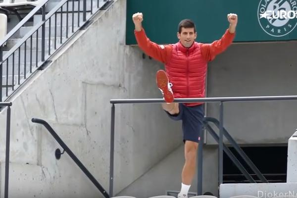 Nole kao Ivana: Šampione, samo skači i skoči do istorije! (VIDEO)