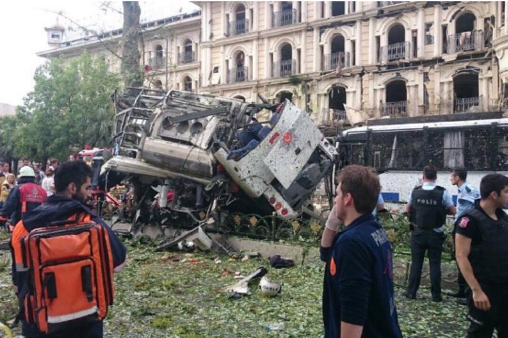Eksplozija na ulicama Istanbula: 11 mrtvih, 36 povređenih (FOTO)