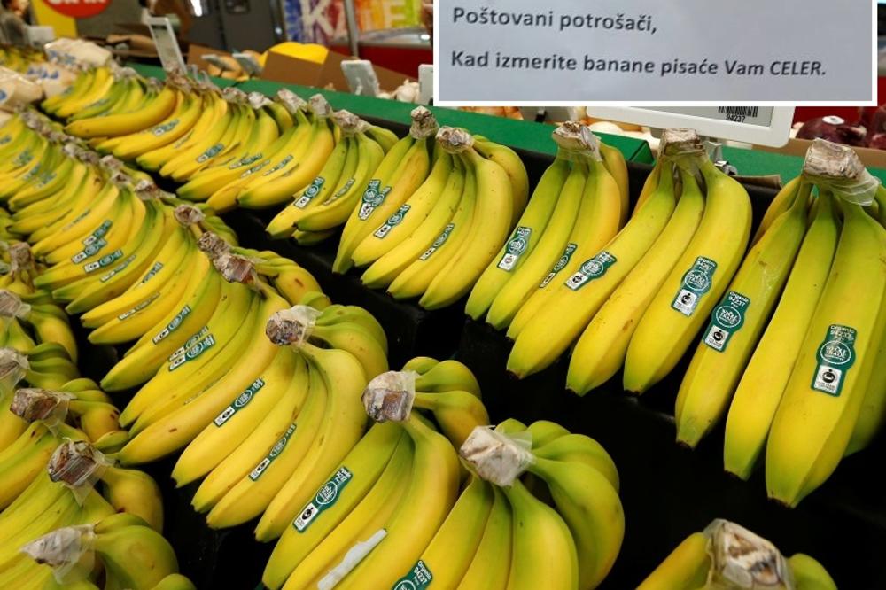 Šta je, bre, ovo? Kupujete banane, prodaju vam celer, a sve je u redu! (FOTO)